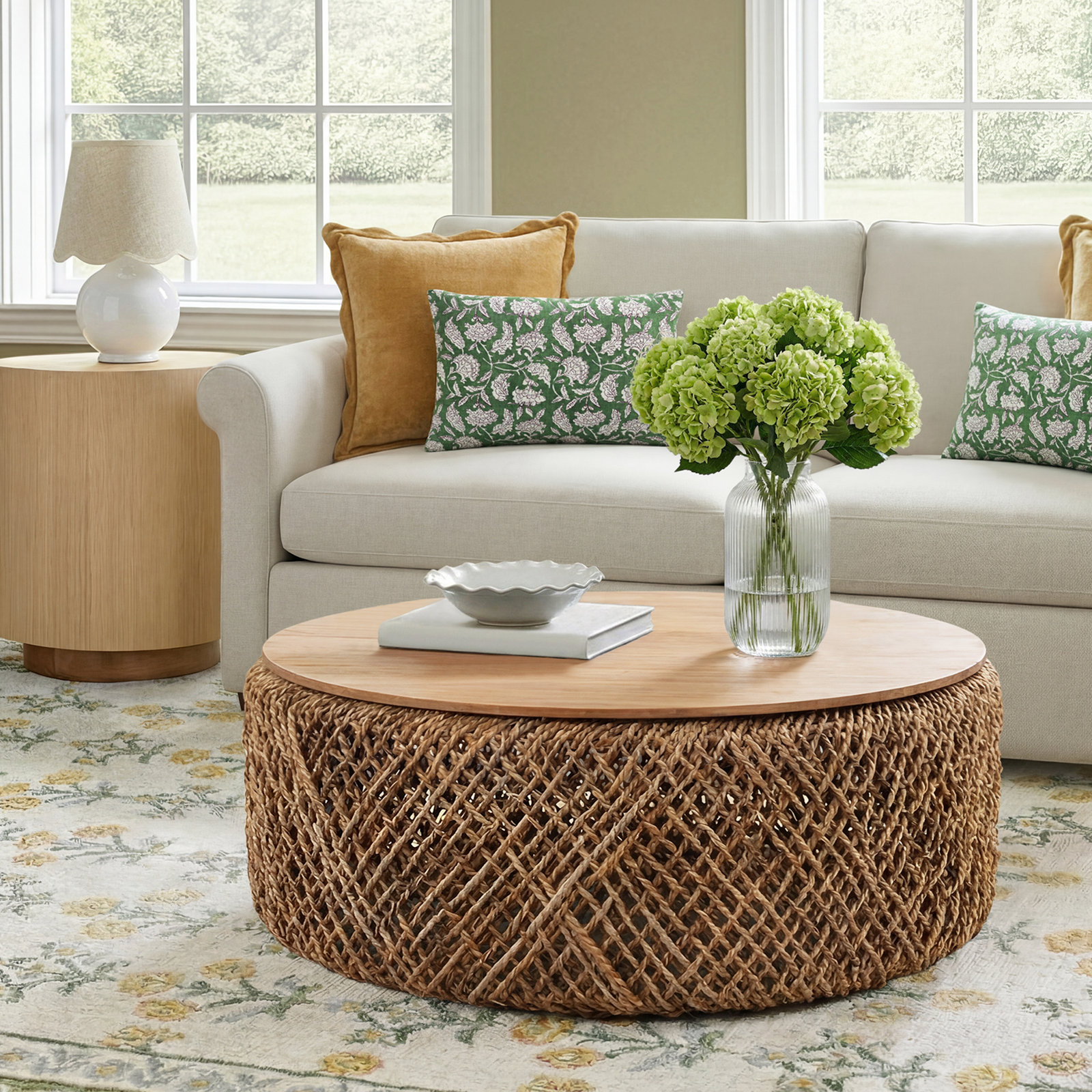 Searsport Drum Coffee Table