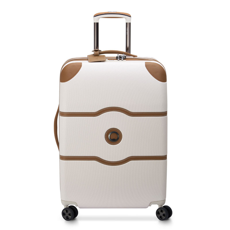 Valise Delsey Chatelet Air 2.0 24 po avec roulettes en chocolat, Angora