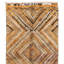 Checkered Midcentury Tulu Rug in Soft Colours