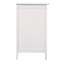 Table de chevet 3 tiroirs blanche-70532102