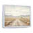 White Floater Framed