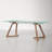 Breck Extendable Glass Top Dining Table