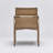 Delray 19'' H Genuine Leather Upholstered Mahogany Armchair-90795068