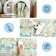 Washable Rugs for Bedroom Ultra-Soft Floral Peacock Floor Mats, Stain-Resistant Farmhouse Indoor Carpet with Non-Slip Backing, Foldable Thin Accent Rug for Living Room, Nursery