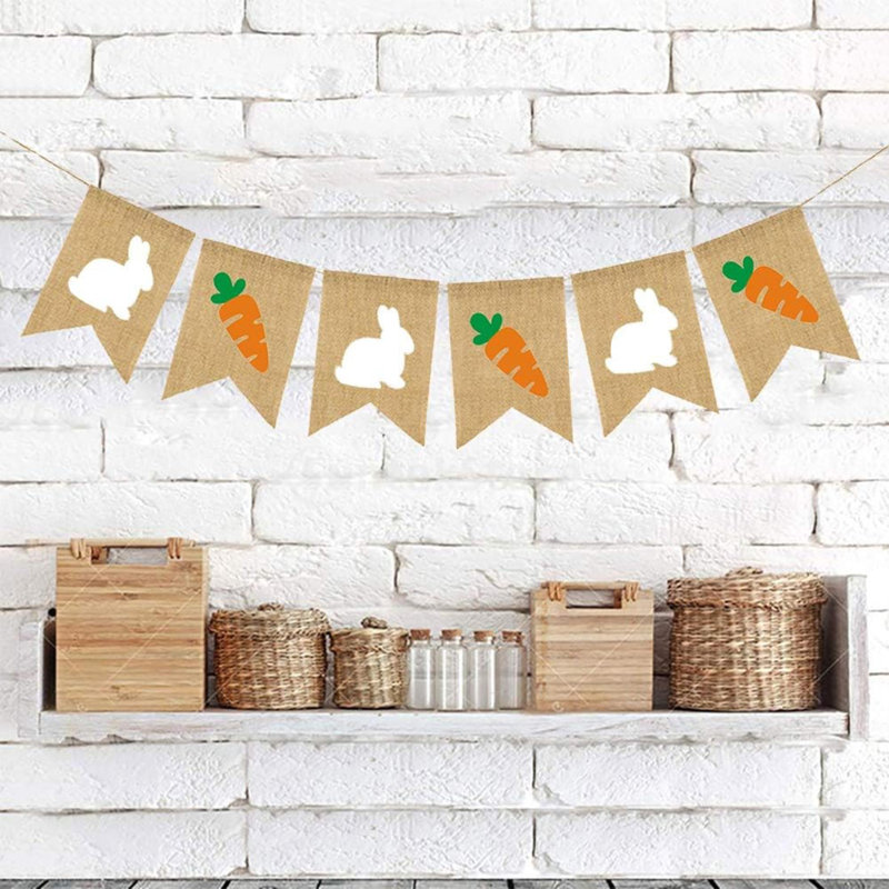 Banderoles et banderoles 5,5 "orange / blanches 5,5"