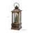 Led Lantern With Tree Decor