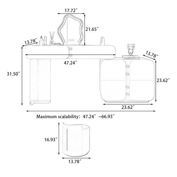 Dimensions du produit