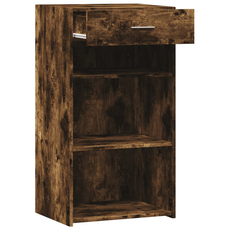 Quantesha 50cm Sideboard, Smoked Oak