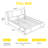 Blountsville Upholstered Profile Sleigh Bed with Wooden Slats Headboard Included-287664595-287664605