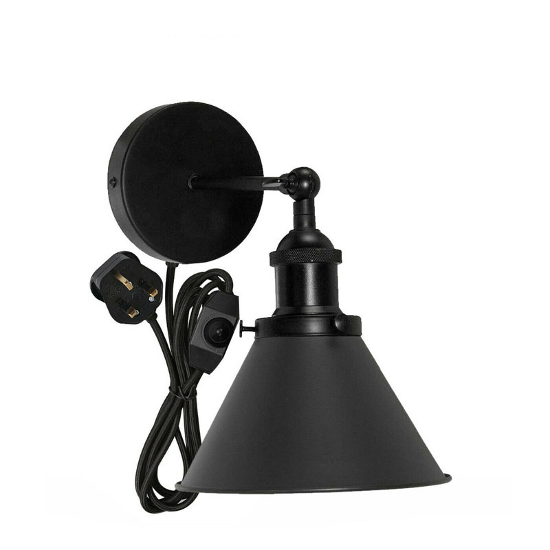 Seidenberg Plug-in Armed Sconce