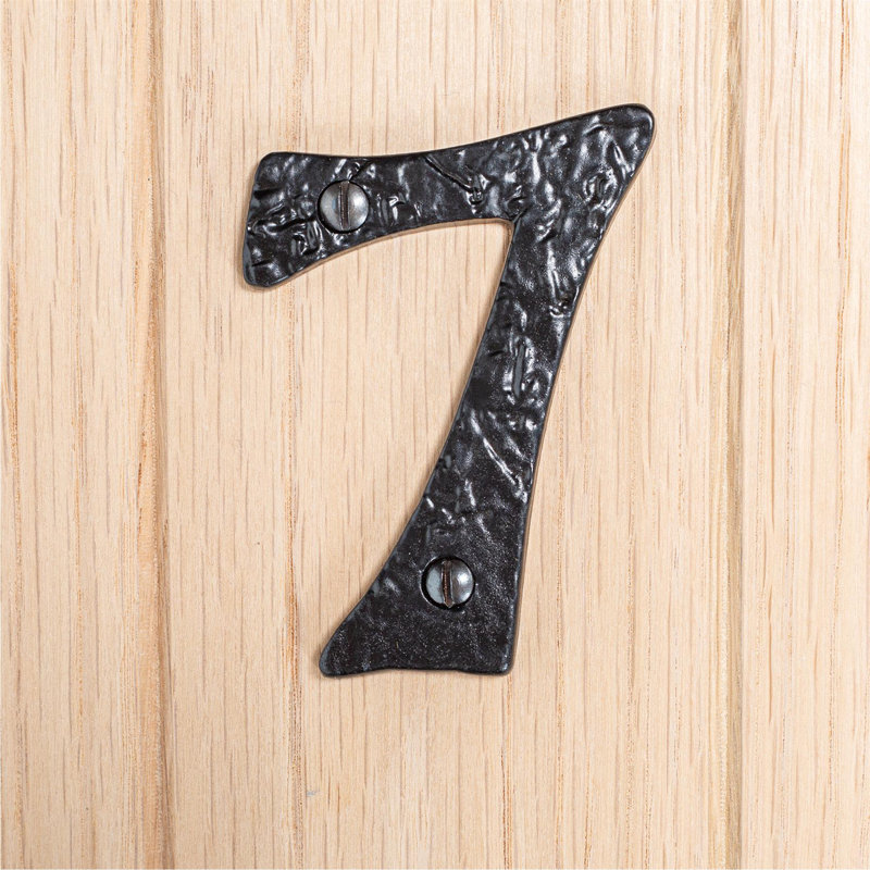 9cm H Iron House Number
