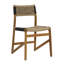 Lumen Teak Upholstered Dining Chair