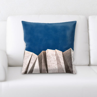 Portrait Style Photography Throw Pillow