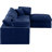 Kirstey Velvet L-Shaped Sectional Reversible-87141384