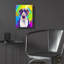 Art mural en verre épique «Pop Art German Shorthaired Pointer» par Furbaby Affiliates-6517624