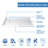 DreamLine Flex 36 in. D x 60 in. W x 74 3/4 in. H Semi-Frameless Shower Enclosure