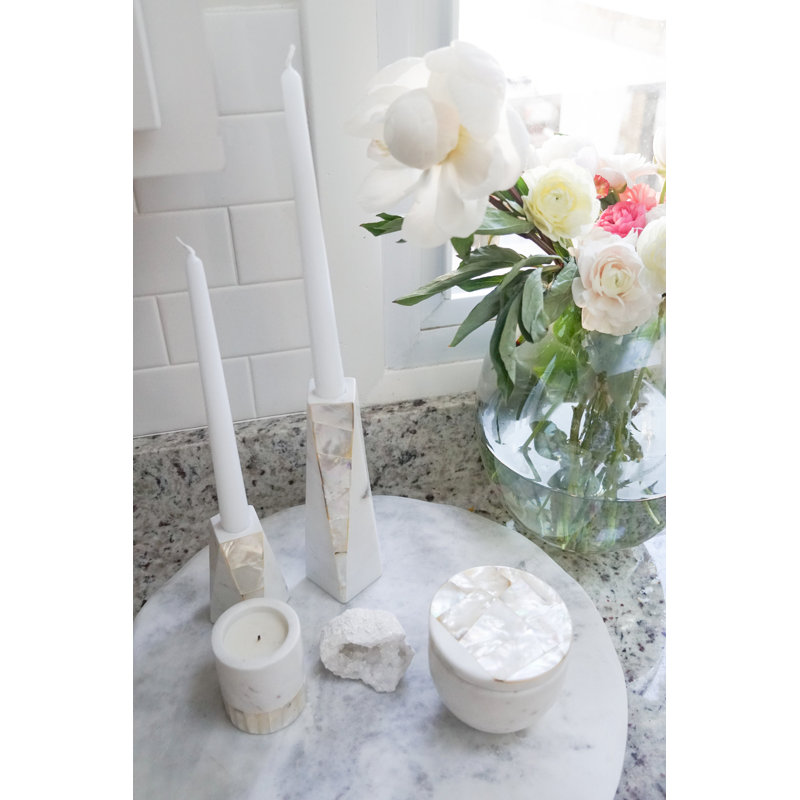 Mother of Pearl Candle Votive