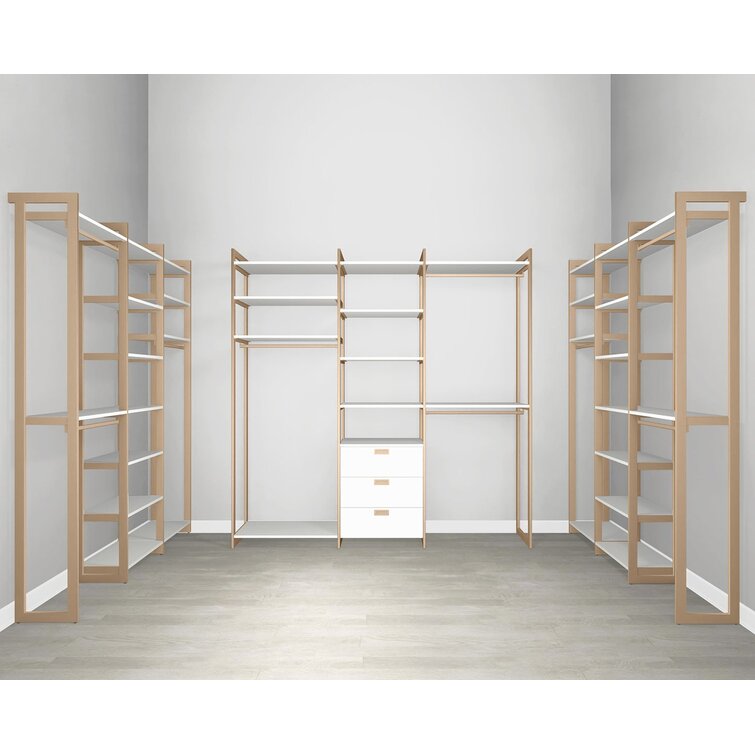 Martha Stewart Everyday 80in Storage with 3 Solid Door Cabinet – California  Closets