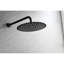 Assemblage de douche noir mat. Tête, douche à main, barre coulissante, jets de corps. Expérience naturelle semblable à la pluie. Buse autonettoyante. Fixé au mur. Laiton avec choix riches.-121169498