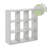 43.78'' H X 43.78'' W 9-Cube Bookcase-1298892094