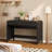 2-Drawer Writing Desk with Curved Handle-1943931790