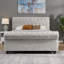 Grand lit de rangement tapissier Hartfried