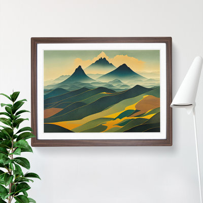 Luscious Mountain Landscape - Single Picture Frame Print