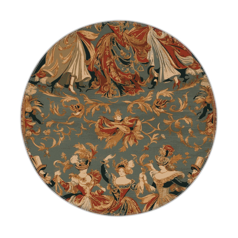 Tapis d'intérieur et d'extérieur brun français