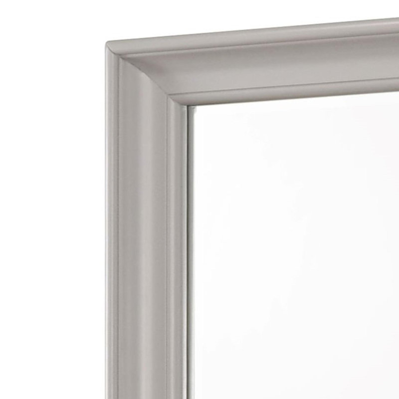 Miroir carré, Gris