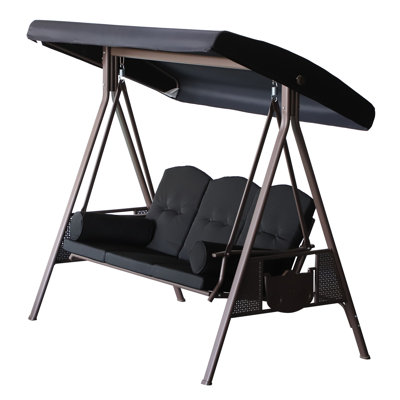 3 Person Porch Swing with Canopy