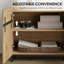 Crédence de rangement l 94,5 po Aadam-281602662
