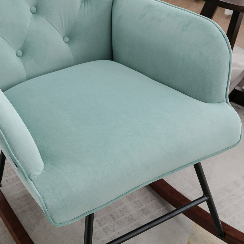 Chaise berçante McRae-Helena, Vert menthe