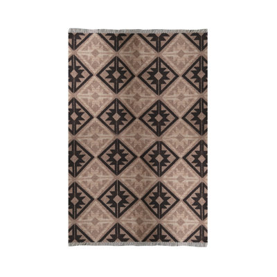 Cotton  Ethnic Pattern Rug