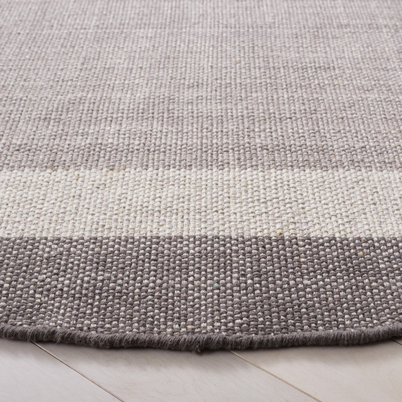 Tapis en coton tissé à la main Zoltan, Rectangle 9 pi x 12 pi