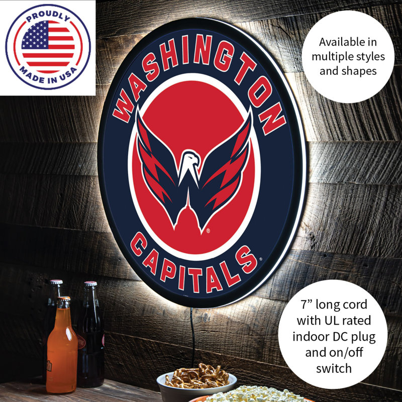 Enseigne murale 23 po NHL, NHL Washington Capitals