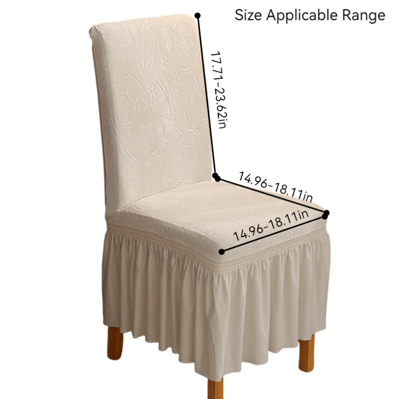 Housse pour chaise de salle à manger