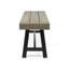 Banc de patio extérieur en bois d'acacia