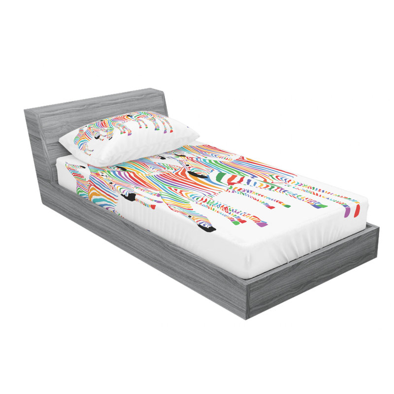 Microfiber Sheet Set, Twin Sheet Set + Fitted Sheet + 1 Pillowcase