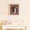 Cadre pour photo simple 18 po x 36 po en bois mat brun