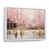 White Floater Framed