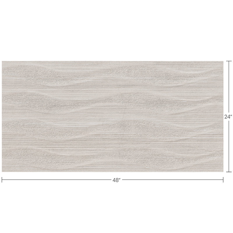 Tivoli 24X48 Onda Grey, Gray