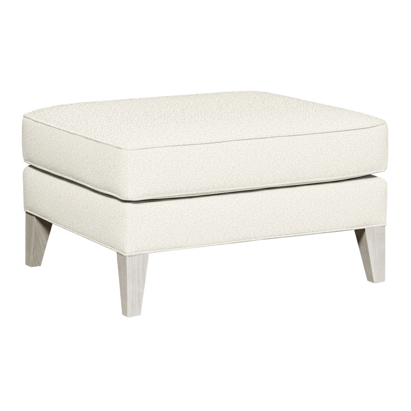 Burlingame Upholstered Ottoman, Casa Blanca, Kenworth Pearl