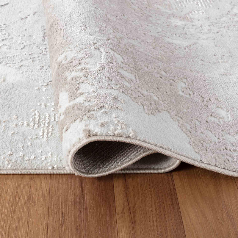 Mccaughey Serenity Stone/Beige Rug, Rectangle 200 x 290cm