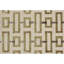 Tapis rectangulaire en cachemire / or / ivoire-96371419