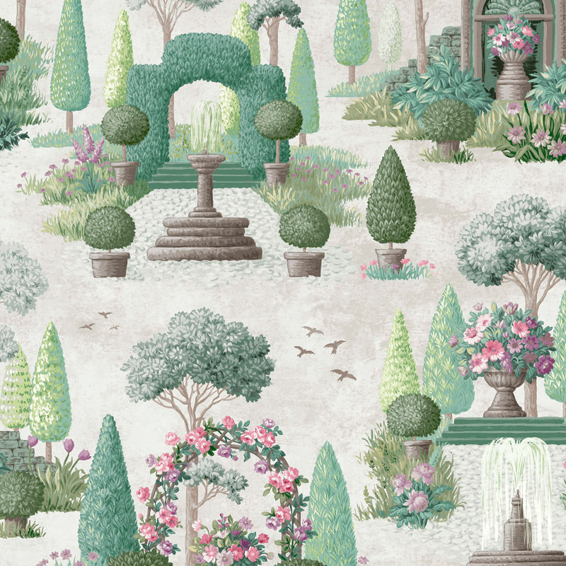 Secret Garden Wallpaper Double Roll
