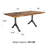 Wishbone Rectangle Dining Table-698945325