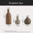Ceramic Vase Set Of 3, Decorative Flower Table Vase For Entryway,Living Room, Kitchen, Bedroom-589803161