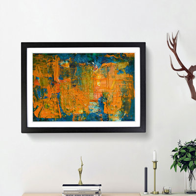 Abstract Art Painting Vol.88 by S.Johnson - Picture Frame Painting Print