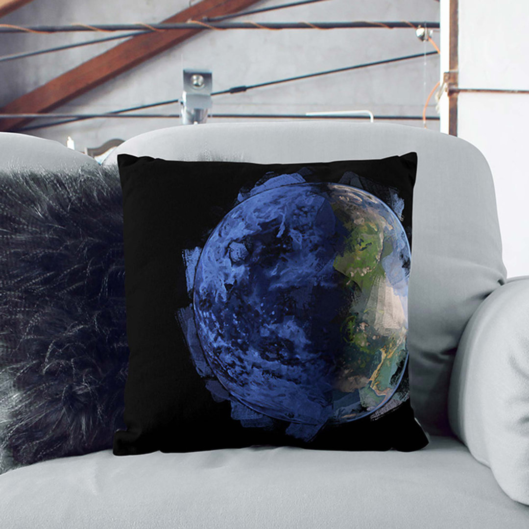 Blue Planet Earth In Abstract