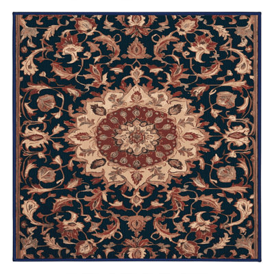 Machine Washable Persian Grey Area Rug